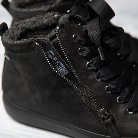 ECCO Women's Soft 7 TRED Gore-TEX High Sneaker, Size 7-7.5 - Picture 11 of 15